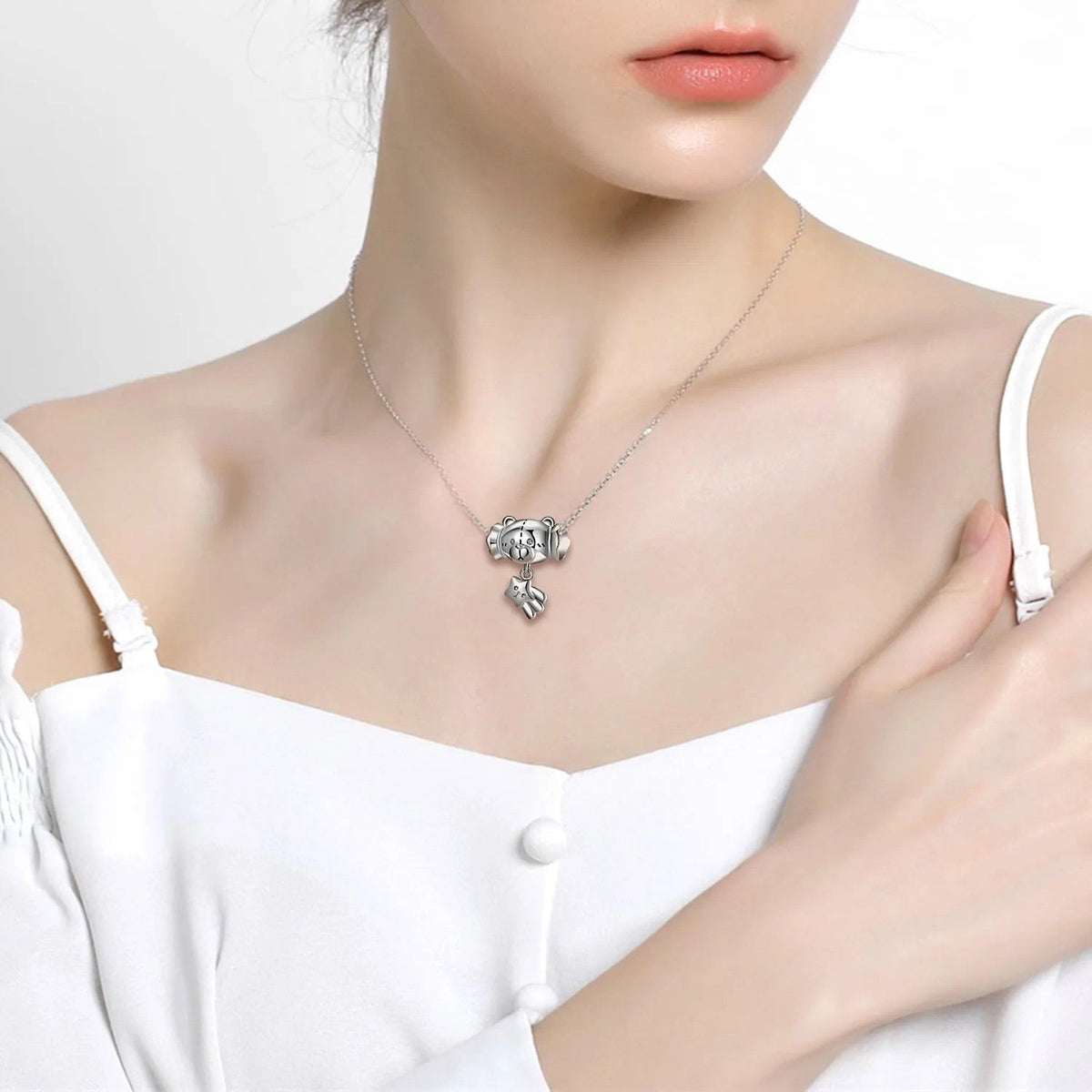 Bear & Star Dangle Charm