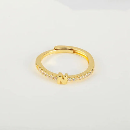 Zircon Initial Open Ring