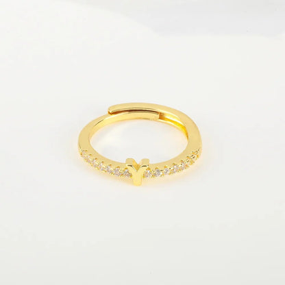 Zircon Initial Open Ring