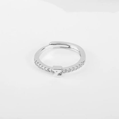 Zircon Initial Open Ring