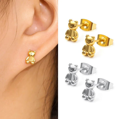 Little Bear Stud Earrings