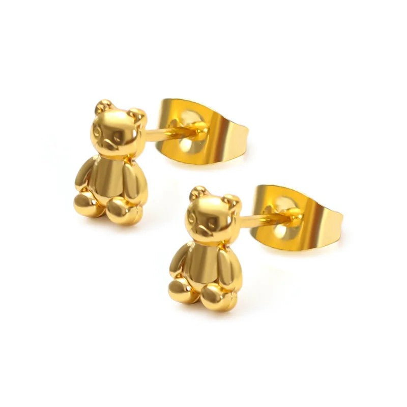Little Bear Stud Earrings