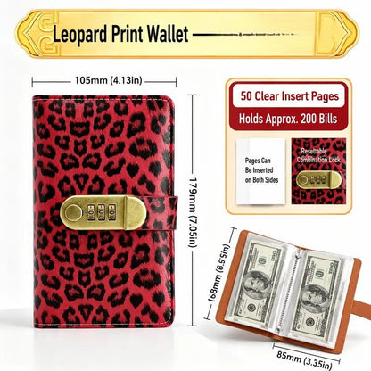 Geometric Pattern Lock Wallet