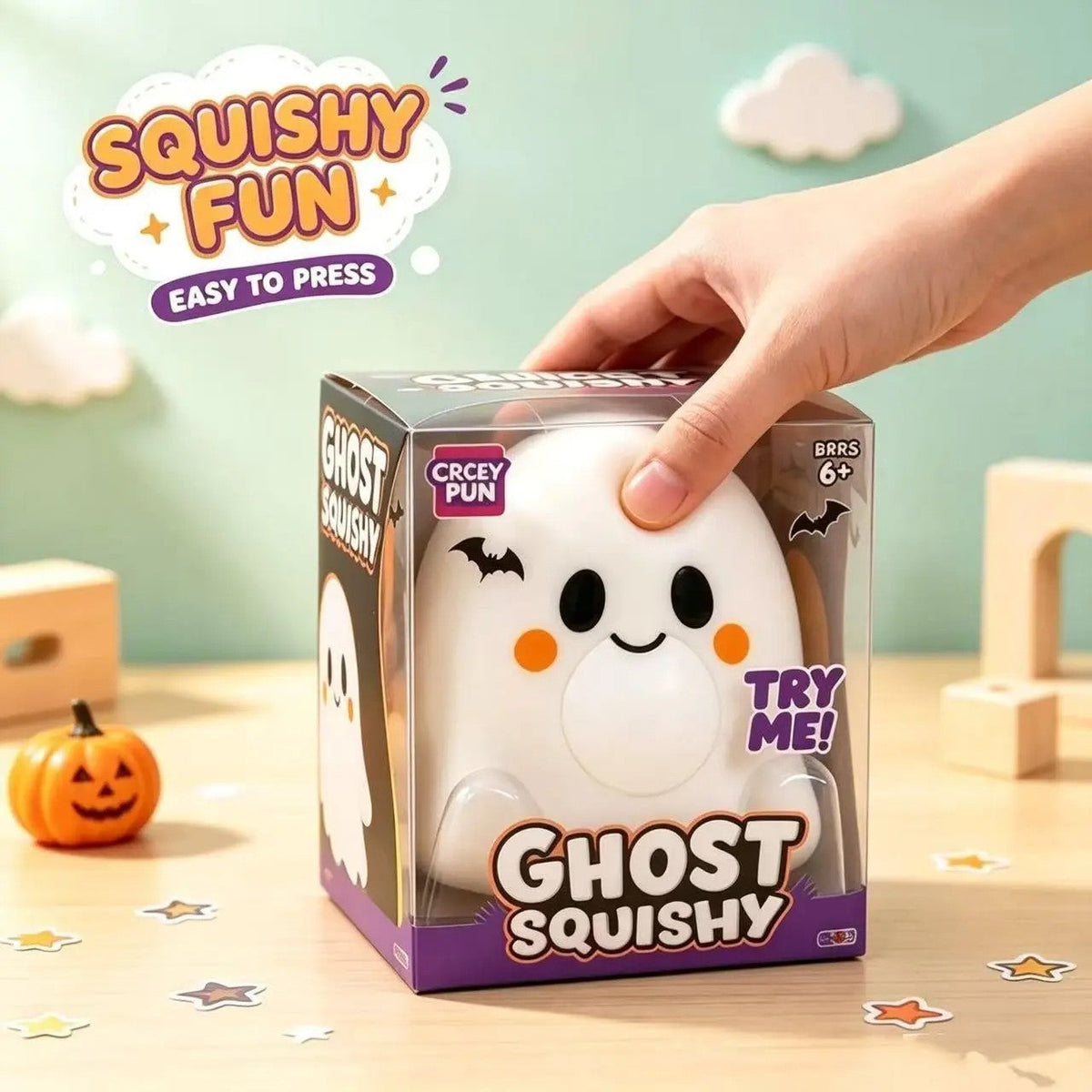 Ghost Squishy Toy