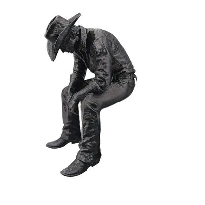 Cowboy Figurine Ornament