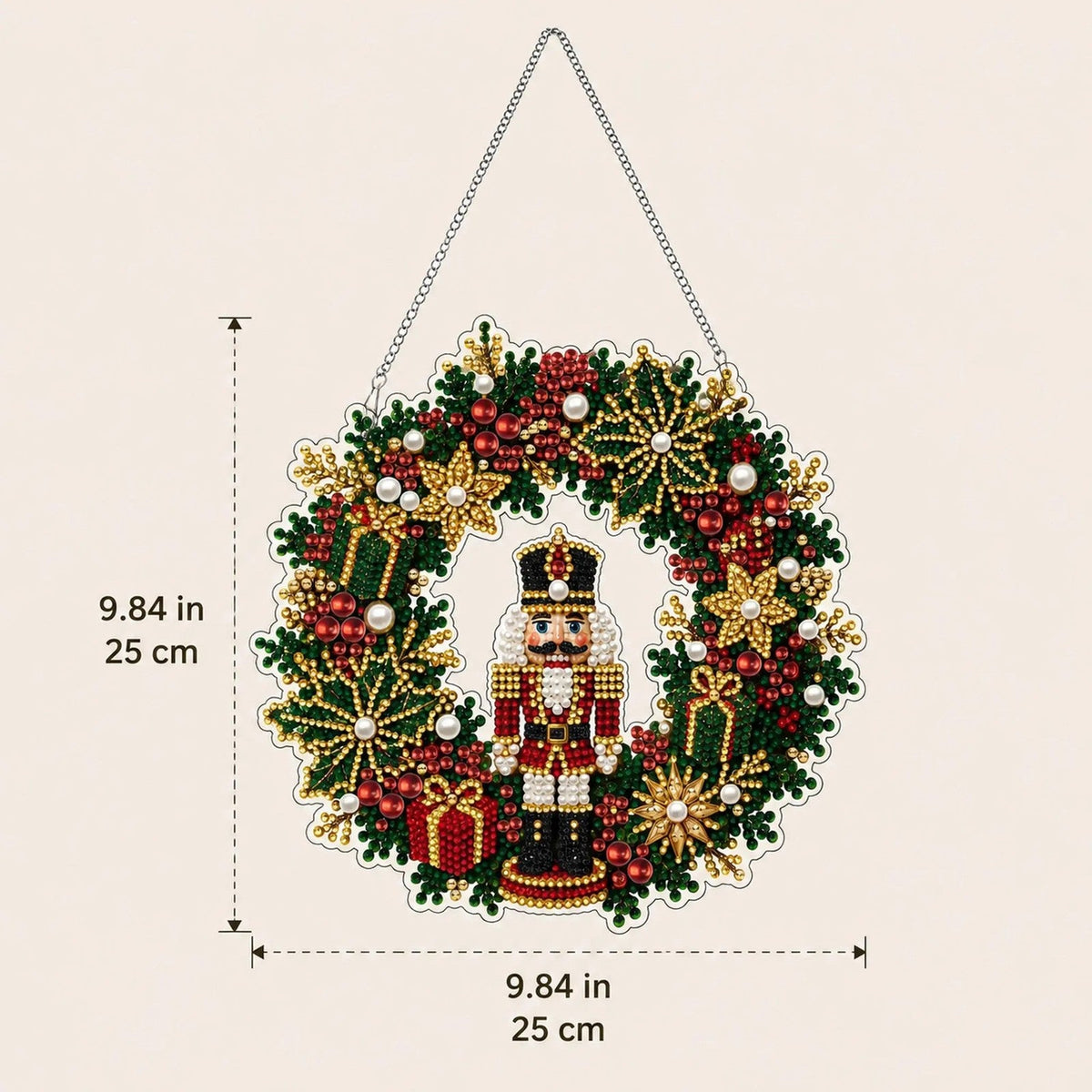 Snowman Christmas Diamond Art Ornament