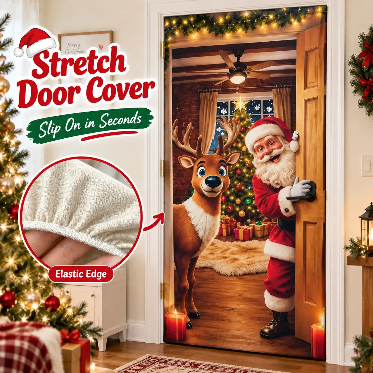 Christmas Door Cover