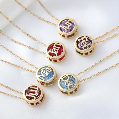 Birth Month Necklace