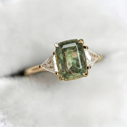Forest Moonlight Square Ring
