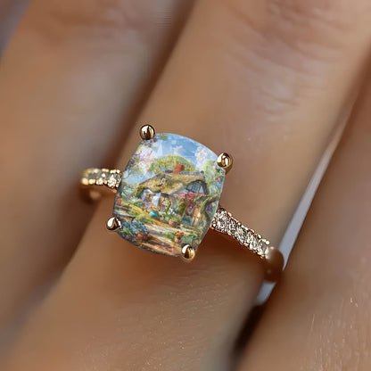 Cottage Garden Square Ring