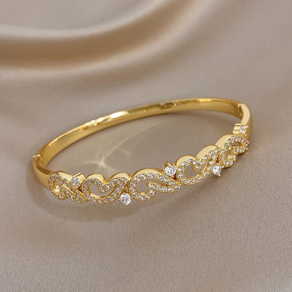 Crystal Cloud Link Bracelet