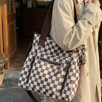 Casual Plaid Bag