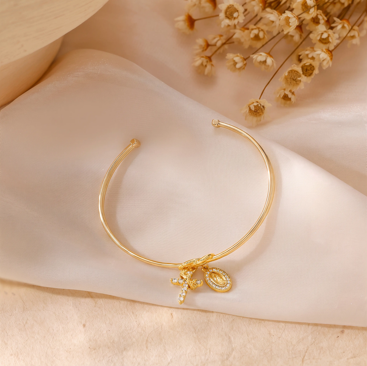 Cross Crown Knot Bracelet