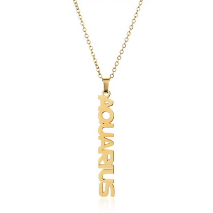 Vertical Constellation Necklace