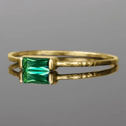 Mini Rectangle Band Ring