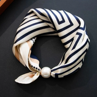 Striped Blue