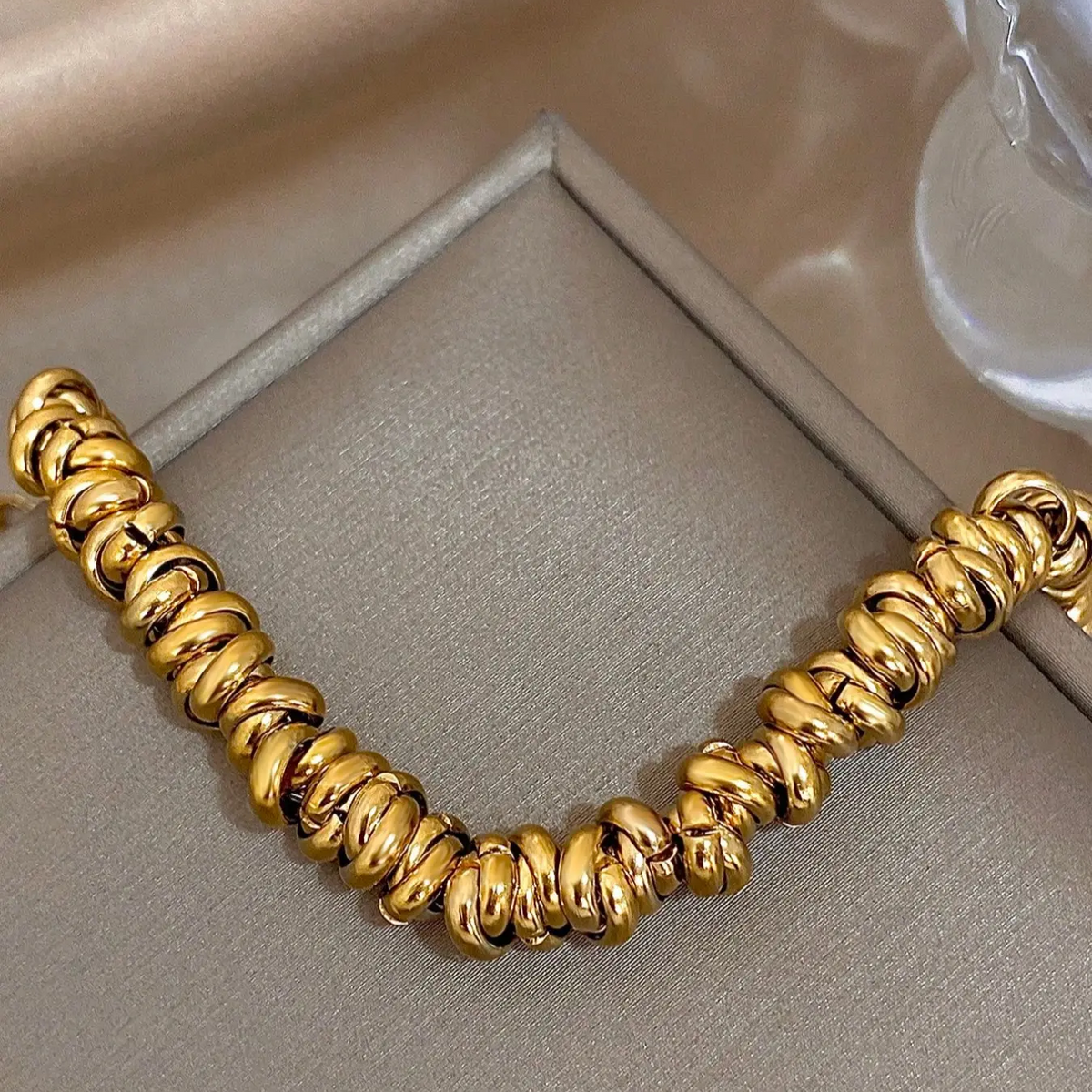 Vintage Twisted Chain Bracelet