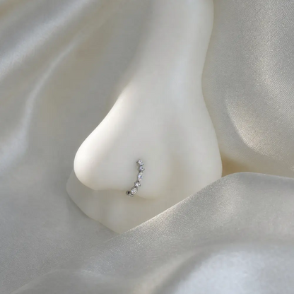 Micro Paved Hinged Nose Ring
