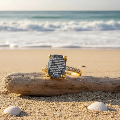 Blessings Square Ring