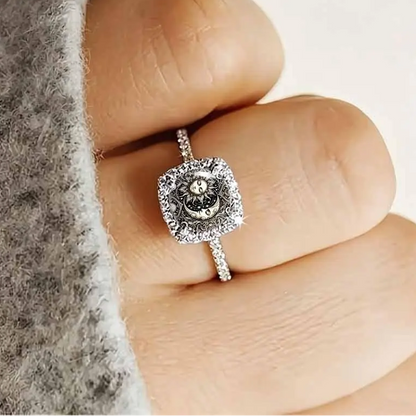 Celestial Eye Rhinestone Ring