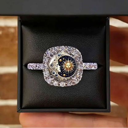 Celestial Eye Rhinestone Ring