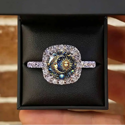 Starry Sky Pave Ring