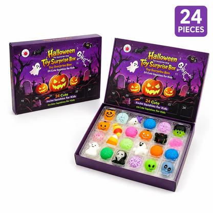 24pc Halloween Squeeze Toy Set