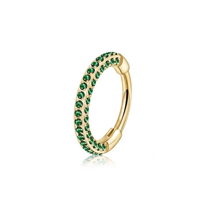 Triple Sided Hinged Nose Ring