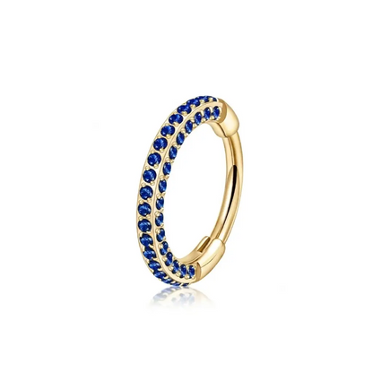 Triple Sided Hinged Nose Ring