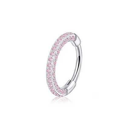 Triple Sided Hinged Nose Ring